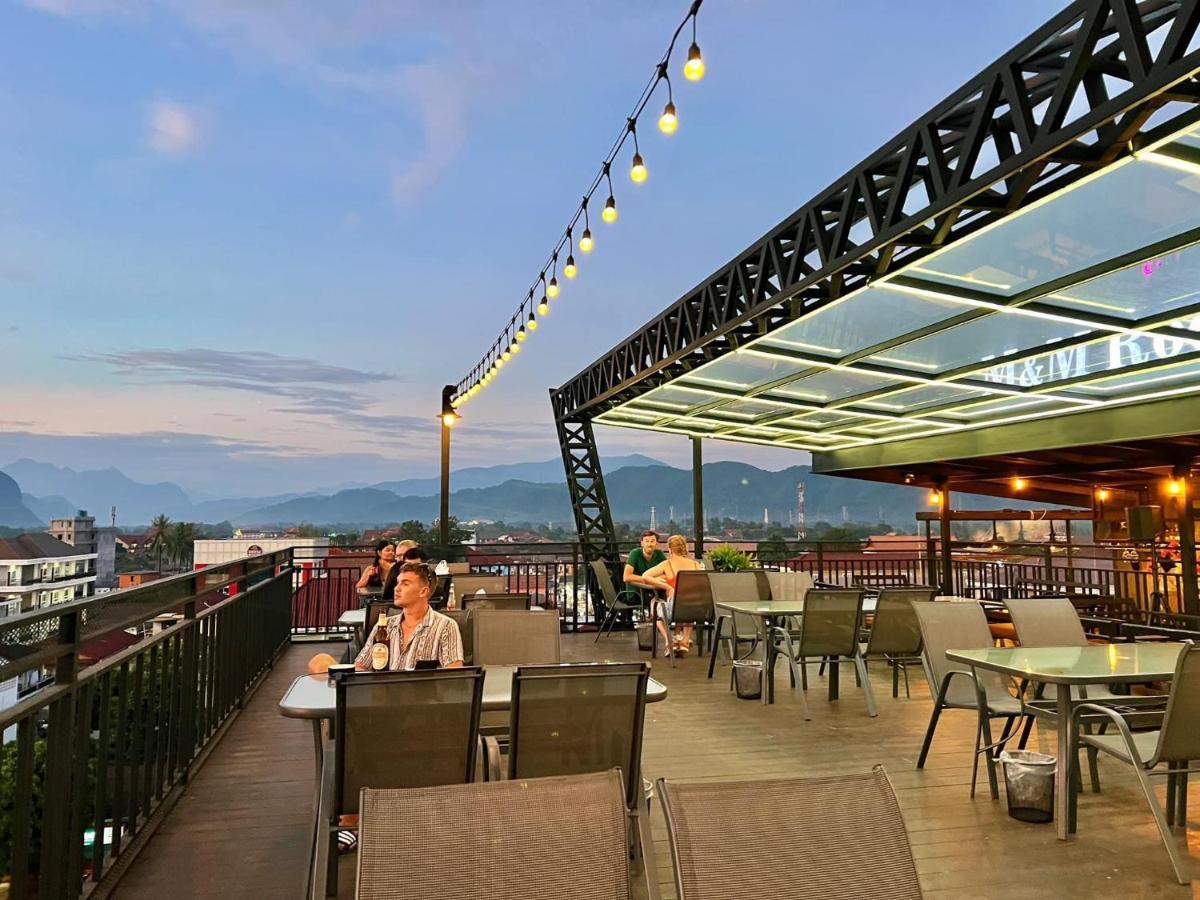 M&M Hotel Vang Vieng Eksteriør bilde